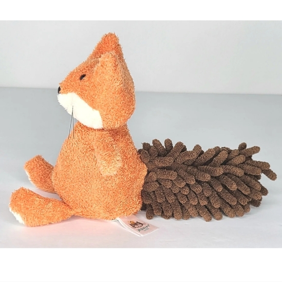 Jellycat London Orange Fox Plush Stuffed Animal Soft Toy Noodle 🦊 - Picture 3 of 6